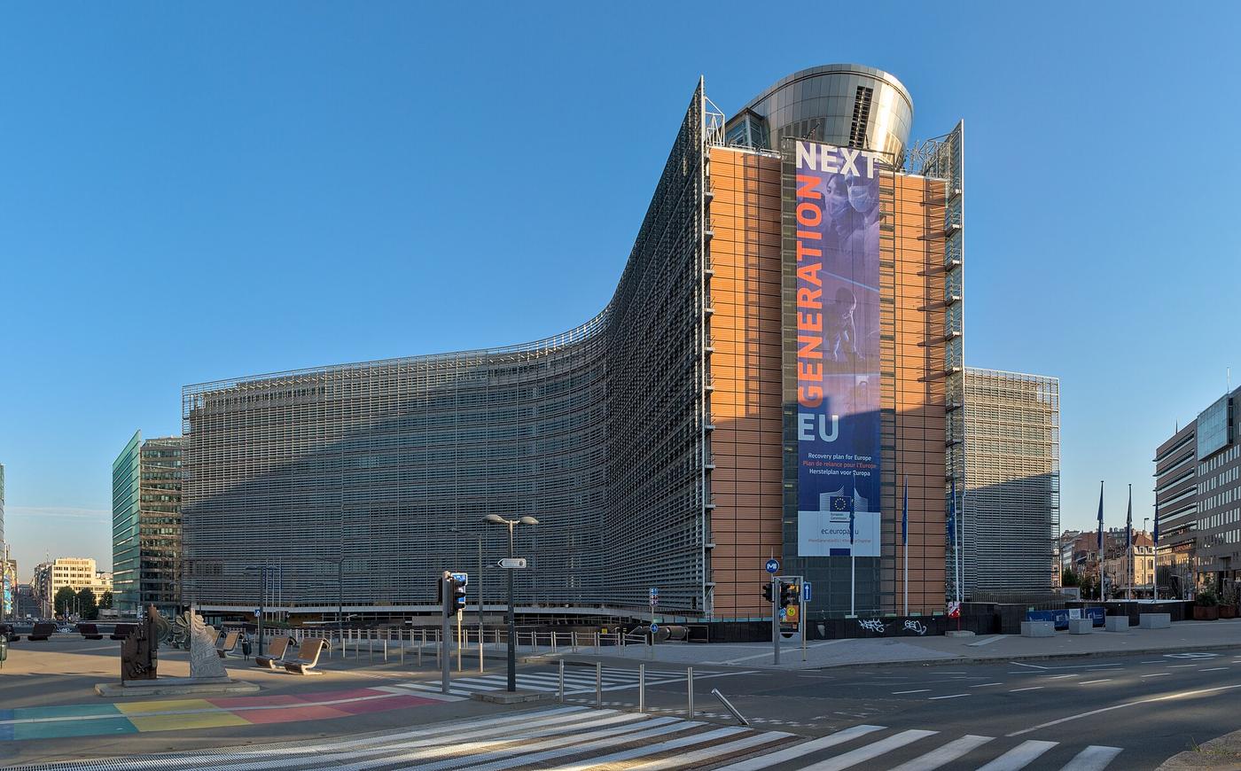 Le Berlaymont, siège de la Commission européenne, à Bruxelles